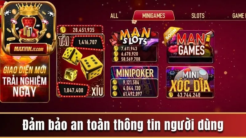 Chính Sách Bảo Mật - Đảm Bảo An Toàn Dữ Liệu Khách Hàng 1 Chính sách bảo mật Maxvin đảm bảo an toàn thông tin người dùng