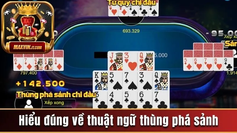 Thùng Phá Sảnh - Khái Niệm, Xác Suất Và Mẹo Để Thắng Lớn 2 Hiểu đúng về thuật ngữ thùng phá sảnh